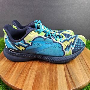 Brooks Launch 8 “Brave Like Gabe” Women’s Size 8 Blue Green Shoes Sneakers